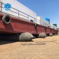 Long term use ship launching rubber airbag used in shipyard